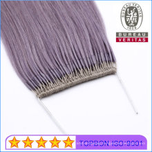 Straight Brazilian Virgin Hair Straight Natural Cuticle Aligned Human Knot Thread Hair Extension Remy Hair